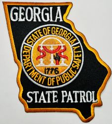 GEORGIA STATE PATROL SHOULDER PATCH